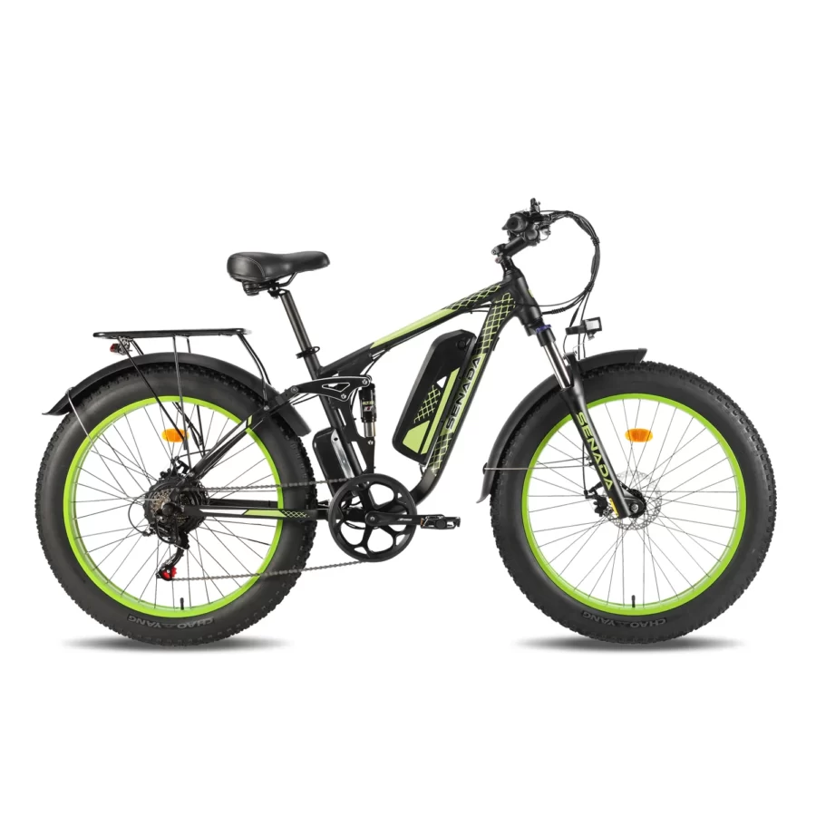 VIPER Upgraded 48V 26" Fat Tire Electric Mountain Bike